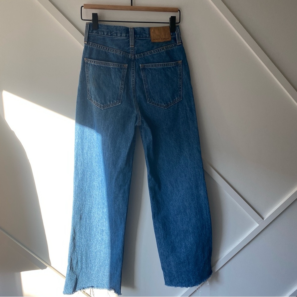 Denim Forum Farrah High Rise Wide Leg Jeans - 24 - Picture 4 of 15